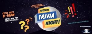 TUESDAY TRIVIA NIGHT