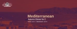 MEDITERRANEAN Dinner for Two